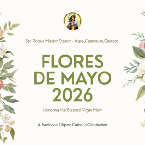 Floral Flores De Mayo 2026 Card